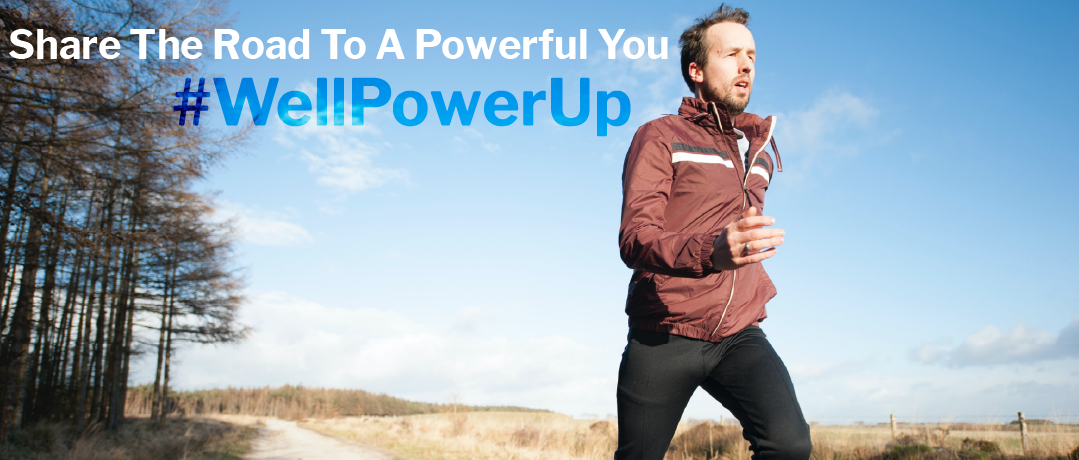 Share The Road #WellPowerUp