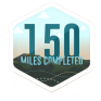 150 Miles Badge