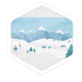 Outdoor Winter Activity Badge image