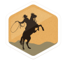 Buffalo Bill Cody Badge