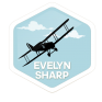 Evelyn Sharp badge