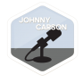 Johnny Carson Badge